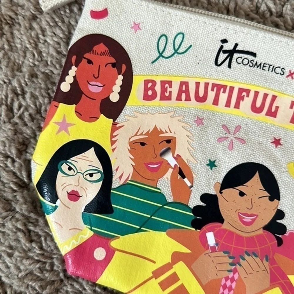 IT Cosmetics Ana Jaks X It Cosmetics Collab Beautiful Together Makeup Bag